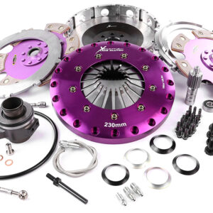 Xtreme Performance - 230mm Rigid Ceramic Twin Plate Clutch Kit Incl Flywheel & CSC 1800Nm