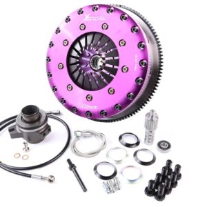 Xtreme Performance - 230mm Organic Twin Plate Clutch Kit Incl Flywheel & CSC 1200Nm
