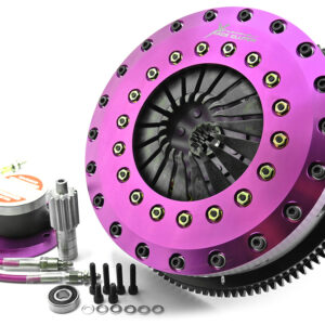 Xtreme Performance - 230mm Organic Twin Plate Clutch Kit Incl Flywheel & CSC 1200Nm