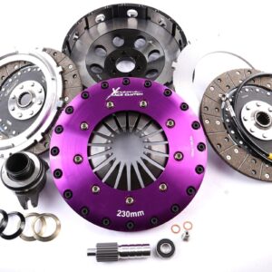 Xtreme Performance - 230mm Organic Twin Plate Clutch Kit Incl Flywheel & CSC 1200Nm