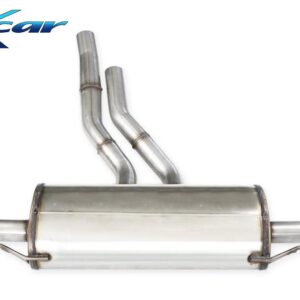 INOX CAR - POSTERIORE DX+SX PORSCHE CAYENNE (SERIE 536) 3.0 V6 SUV (340CV) (Single pipe) 2018