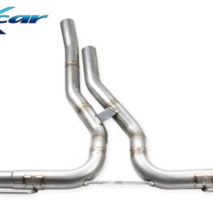 INOX CAR - POSTERIORE SENZA SILENZIATORE DX+SX PORSCHE CAYENNE (SERIE 536) 3.0 V6 SUV (340CV) (Single pipe) 2018