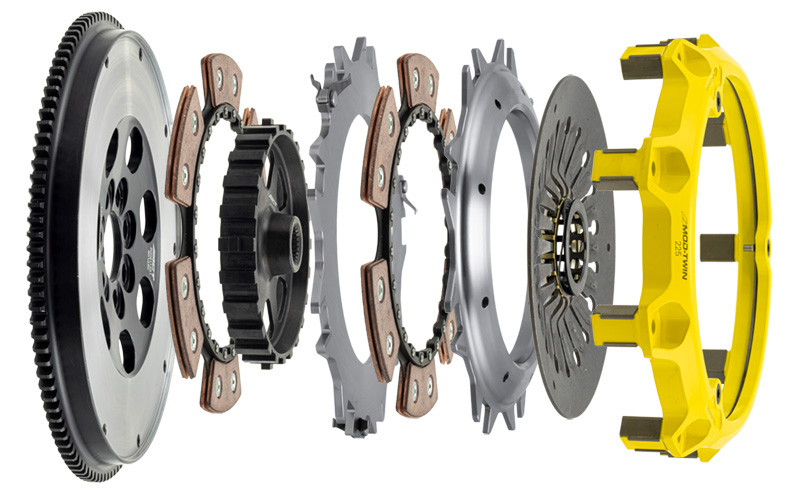 ACT CLUTCH - T2R-M07 - Mod-Twin 225 XT Rigid Race