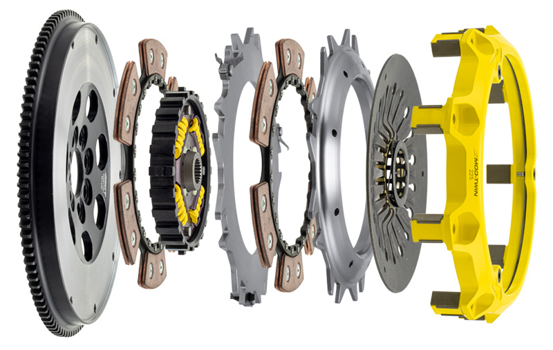 ACT CLUTCH - T3R-M05 - Mod-Twin 225 XX Sprung Race