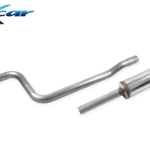 INOX CAR - TUBO CENTRALE SILENZIATO PEUGEOT 308 (3° serie) 1.2 PURETECH 130CV 2021