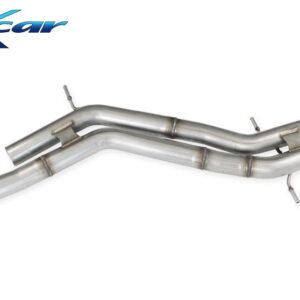INOX CAR - TUBO CENTRALE DIRETTO PORSCHE CAYENNE (SERIE 536) 3.0 V6 COUPÈ (340CV) (Dual pipe) 2018