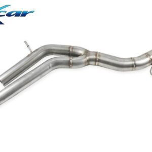 INOX CAR - TUBO CENTRALE DIRETTO PORSCHE CAYENNE (SERIE 536) 3.0 V6 SUV (340CV) (Single pipe) 2018