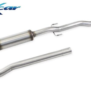 INOX CAR - TUBO CENTRALE SILENZIATO MINI COOPER R56 S 1.6 (184CV) 2010