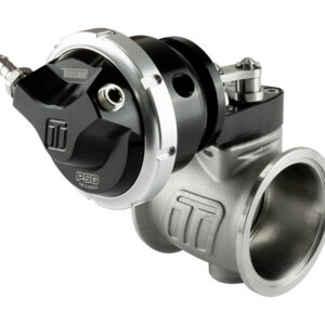 Pneumatic Straight Gate 6psi External Wastegate (Black)