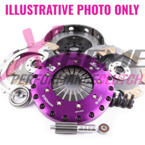 Xtreme Performance - 230mm Rigid Ceramic Twin Plate Clutch Kit Incl Flywheel 1800Nm