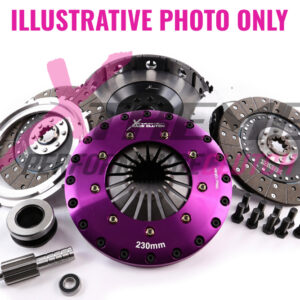 Xtreme Performance - 230mm Organic Twin Plate Clutch Kit Incl Flywheel 1200Nm
