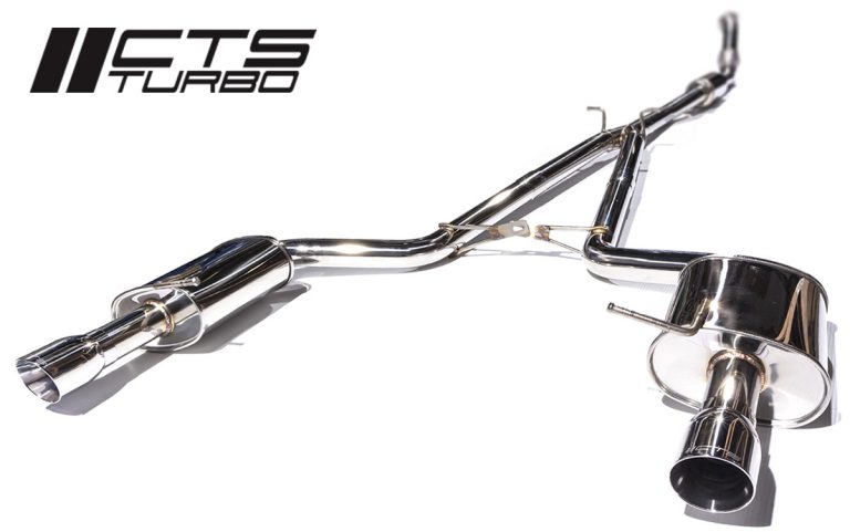 CTS TURBO B7 A4 2.0T CATBACK (manual transmission only)