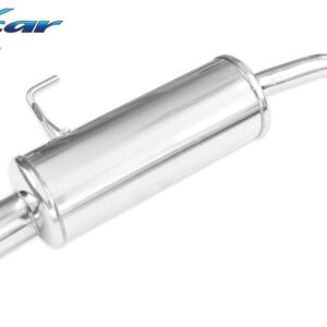 INOX CAR - POSTERIORE CON USCITA SINGOLA DIAM.80 RENAULT CLIO 2 1.2 16V (75CV) 1998