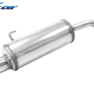 INOX CAR - POSTERIORE CON USCITA SINGOLA DIAM. 90 RALLY RENAULT CLIO 2 1.6 16V (110CV) 2001