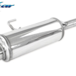 INOX CAR - POSTERIORE CON USCITA DIAM.90 RALLY RENAULT CLIO 2 RS PHASE 1 2.0 (169CV) 2000-2001