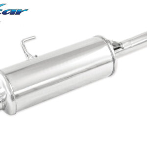 INOX CAR - POSTERIORE CON USCITA DIAM.80 RENAULT CLIO 2 RS PHASE 1 2.0 (169CV) 2000-2001