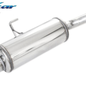 INOX CAR - POSTERIORE CON USCITA DIAM.90 RALLY RENAULT CLIO 2 RS PHASE 2 2.0 (169CV) 2002-2003