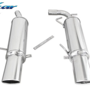 INOX CAR - POSTERIORE CENTRALE CON USCITA 2 X OVALE RENAULT CLIO 2 RS PHASE 3 2.0 (182CV) 2004-2005