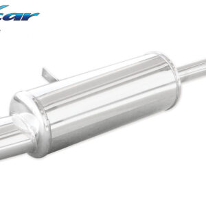 INOX CAR - POSTERIORE CON USCITA SINGOLA OVALE RENAULT CLIO 3 1.2 16V (75CV) 2005