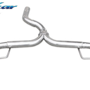 INOX CAR - POSTERIORE SENZA SILENZIATORE CON USCITA DIAM.50 DX+SX RENAULT CLIO 3 RESTYLING RS 2.0I (200CV) / RS GORDINI (203CV) 2010