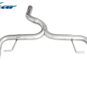 INOX CAR - POSTERIORE SENZA SILENZIATORE CON USCITA SINGOLA DIAM. 80 DX+SX RENAULT CLIO 3 RS 2.0 16V (197CV) / RS GORDINI 2006-2009