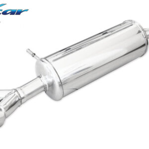 INOX CAR - POSTERIORE CON USCITA 2 X DIAM.80 RENAULT CLIO 4 GT 1.2 (120CV) 2013