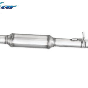 INOX CAR - TUBO CENTRALE SILENZIATO RENAULT CLIO 4 RS 200 EDC 1.6 TURBO (200CV) 2013