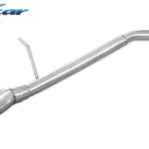 INOX CAR - POSTERIORE SENZA SILENZIATORE CON USCITA 2 X DIAM.80 RACING RENAULT CLIO 4 1.5 DCI (100CV) 2012