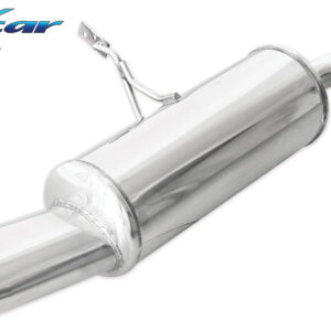 INOX CAR - POSTERIORE CON USCITA SINGOLA OVALE RENAULT MEGANE III COUPE 2.0 TCE (180CV) 2011