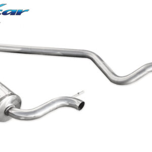 INOX CAR -  TUBO CENTRALE DIRETTO + POSTERIORE CENTRALE RENAULT MEGANE III COUPE 2.0 RS TURBO (250CV) 2010 / SPORT 2.0 RS TROPHY (265CV) 2012