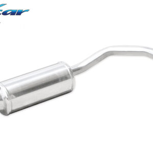INOX CAR - POSTERIORE CON USCITA SINGOLA DIAM.102 RENAULT TWINGO I 1.2 16V (75CV)