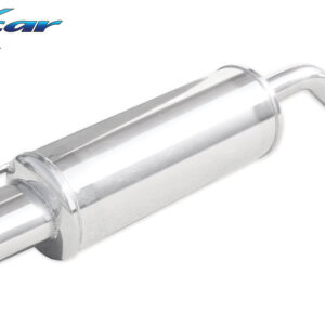 INOX CAR - POSTERIORE CON USCITA OVALE RENAULT TWINGO II 1.2 GT TURBO (100CV) 2007