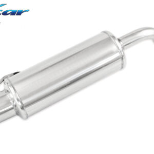 INOX CAR - POSTERIORE CON USCITA SINGOLA DIAM.102 RENAULT TWINGO II 1.6 16V RS SPORT (133CV) 2009