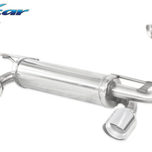 INOX CAR - POSTERIORE CON USCITA DIAM.80 RACING DX+SX RENAULT TWINGO III GT 900 (110CV) 2017