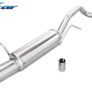 INOX CAR- POSTERIORE CON USCITA SINGOLA DIAM.102 SEAT IBIZA (TYPE 6L) 1.2 12V (64CV) 2002-2006