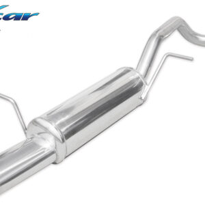 INOX CAR- POSTERIORE CON USCITA SINGOLA OVALE SEAT IBIZA (TYPE 6L) 1.4 16V (100CV) 2002-2006