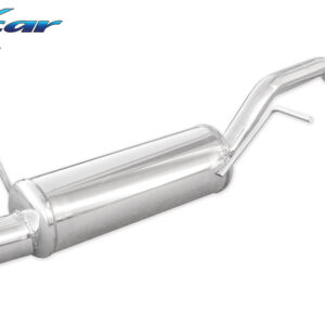 INOX CAR- POSTERIORE CON USCITA SINGOLA DIAM.80 SEAT IBIZA (TYPE 6L)  1.4 TDI (75CV) 2002-2006