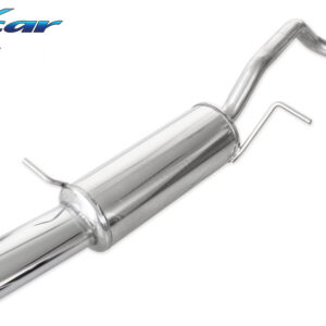INOX CAR - POSTERIORE CON USCITA SINGOLA OVALE SEAT IBIZA SC (TYPE 6J) 1.2 (70CV) 2010