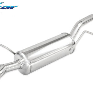 INOX CAR - POSTERIORE CON USCITA 2 X DIAM.80 RACING SEAT IBIZA SC (TYPE 6J) 1.2 TSI (105CV) 2011