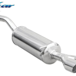 INOX CAR - POSTERIORE CON USCITA 2 X DIAM.80 RACING SEAT IBIZA SC (TYPE 6J) 1.2 FR (110CV) 2015