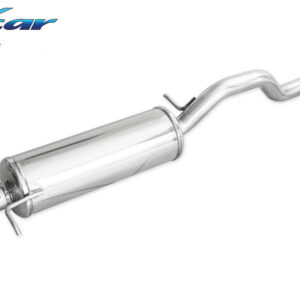 INOX CAR- POSTERIORE CON USCITA SINGOLA OVALE SEAT IBIZA (TYPE 6K) 1.9 TDI (110CV) 2000-2002