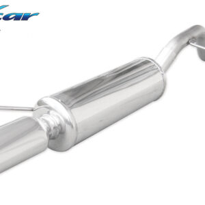 INOX CAR- POSTERIORE CON USCITA SINGOLA OVALE SEAT LEON (TYPE 1M) 1.6 8V (100CV) 2000