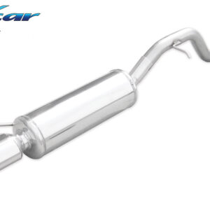 INOX CAR - POSTERIORE CON USCITA SINGOLA OVALE SEAT LEON (TYPE 1M) 1.9 TDI (130CV) 2000