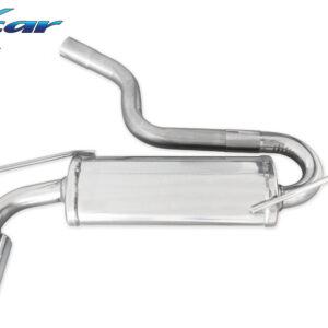 INOX CAR - POSTERIORE CON USCITA SINGOLA OVALE SEAT LEON (TYPE 1P) 1.4 TSI (125CV) 2005