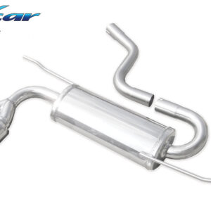 INOX CAR - POSTERIORE CON USCITA 2 X DIAM.80 SEAT LEON (TYPE 1P) 2.0 TDI (140CV) 2005