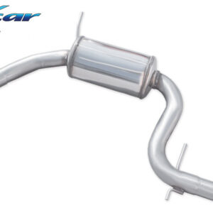 INOX CAR - TUBO CENTRALE SILENZIATO SEAT LEON (TYPE 1P) 2.0 TSI CUPRA (240CV) 2006