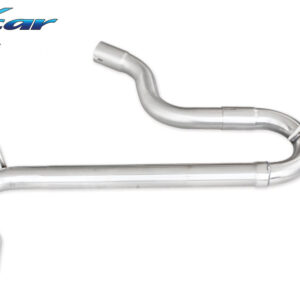 INOX CAR - POSTERIORE SENZA SILENZIATORE CON USCITA 2 X DIAM. 80 RACING SEAT LEON (TYPE 5F) 1.4 FR TSI (122CV) 2015