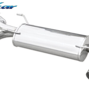 INOX CAR - POSTERIORE CON USCITA SINGOLA DIAM. 102 RACING DX+SX SUBARU BRZ 2.0 (200CV) 2012
