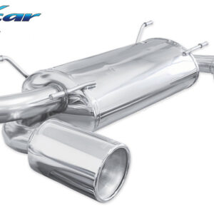 INOX CAR - POSTERIORE CON USCITA SINGOLA DIAM. 120 MEGA DX+SX SUBARU BRZ 2.0 (200CV) 2012