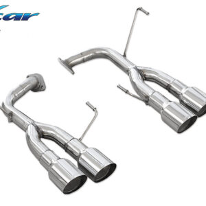 INOX CAR - POSTERIORE SENZA SILENZIATORE CON USCITA 2 X DIAM. 90 RACING DX+SX SUBARU IMPREZA 2.5 WRX STI MY15 (300CV) 2014